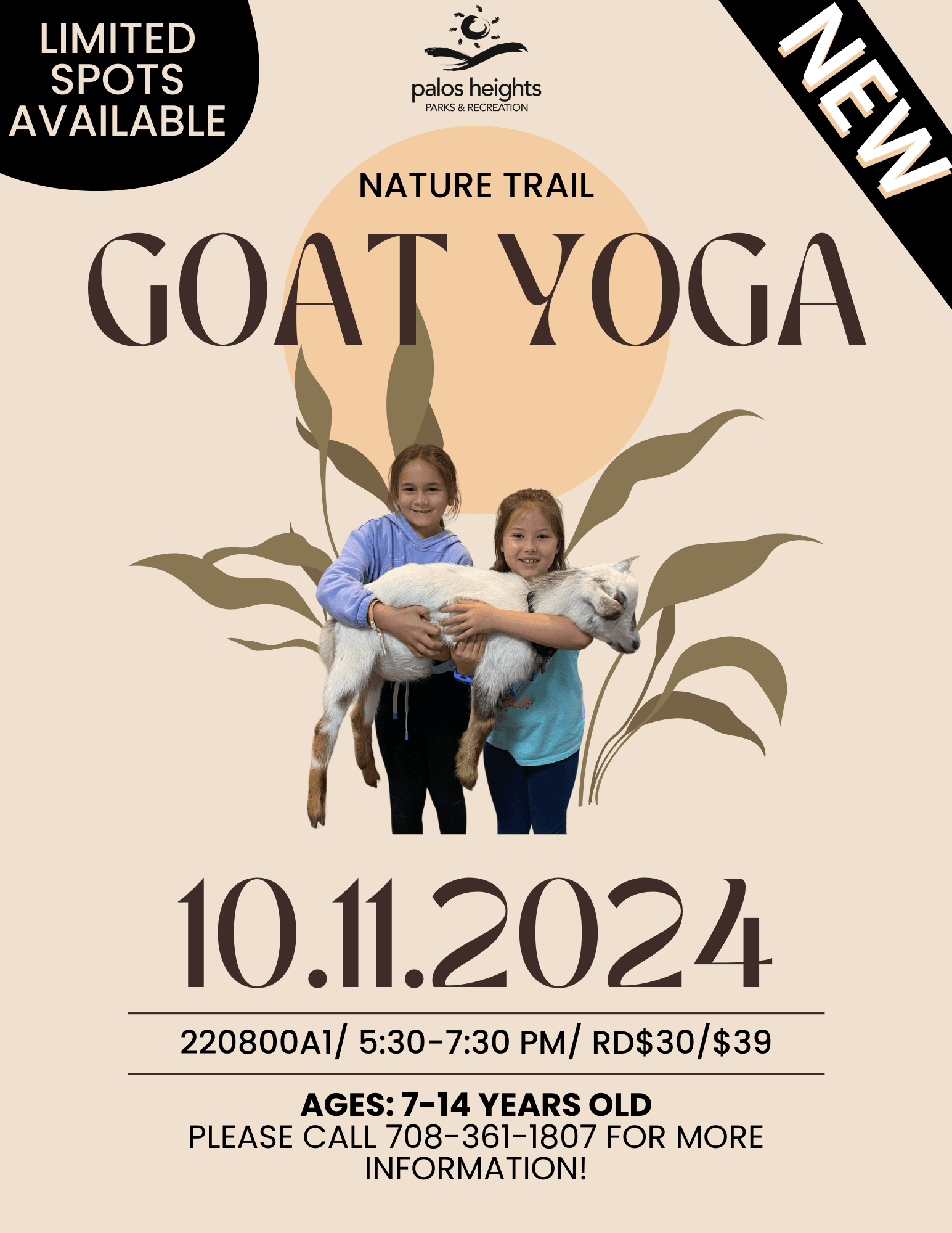 Goat Yoga Fall